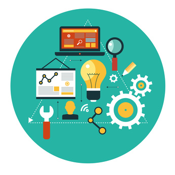 infographics background seo optimization